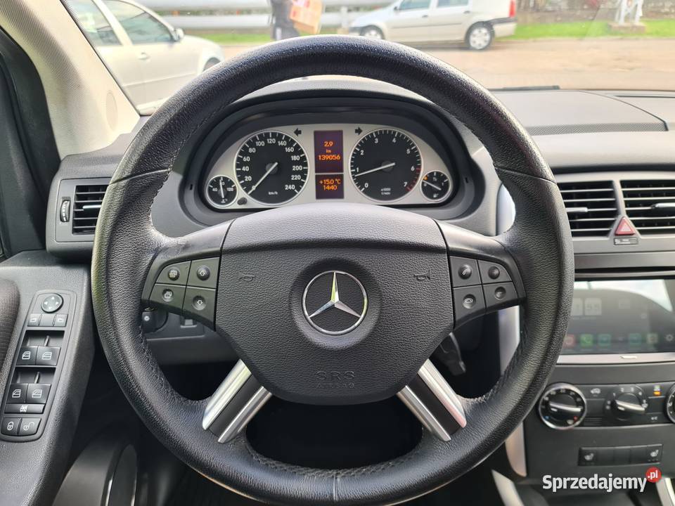 MERCEDES B150 stan przebieg 139055 bezwypadkowy elektryczne szyby dolnośląskie Zgorzelec