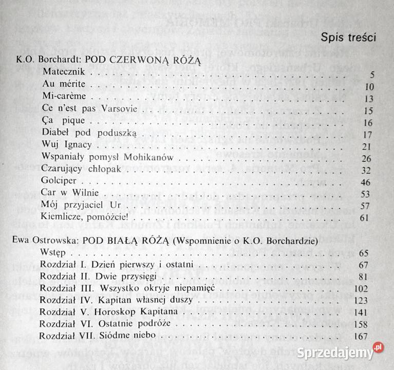 Pod czerwoną różą Karol Olgierd Borchardt