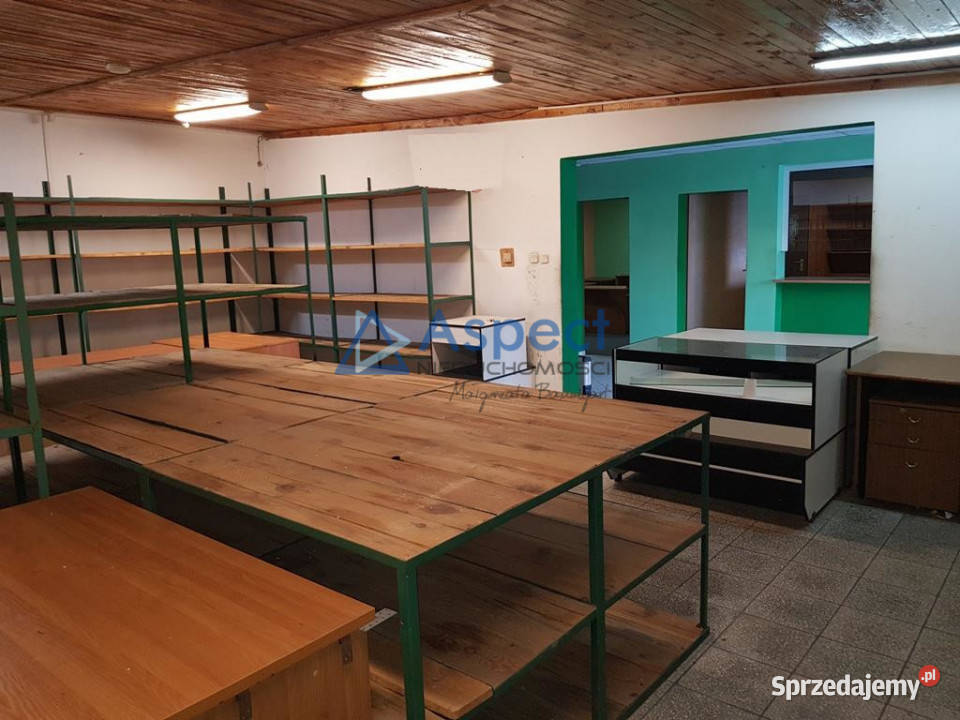 Wynajem lokal handlowomagazynowy Płonia Szczecin