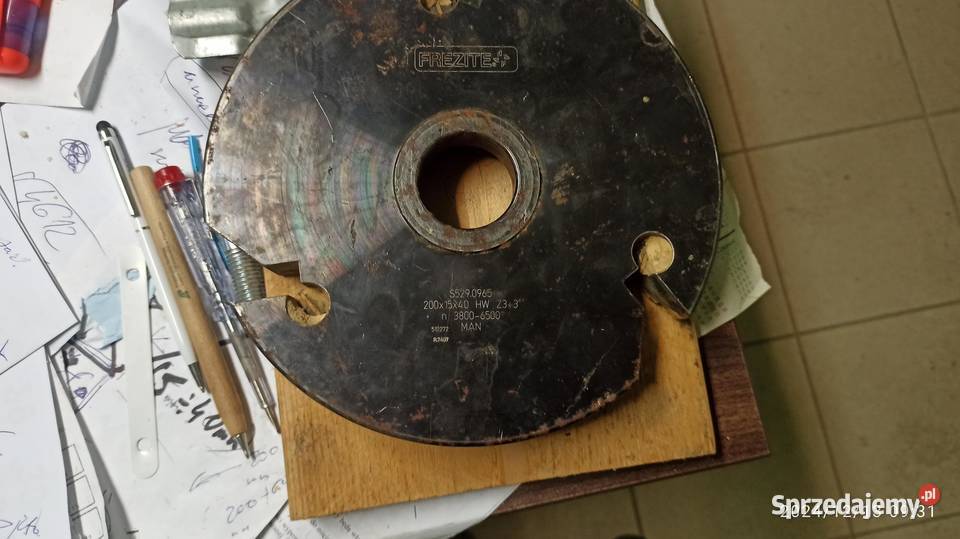 frez do płaszczyzn z wymiennymi nożami Kłodawa