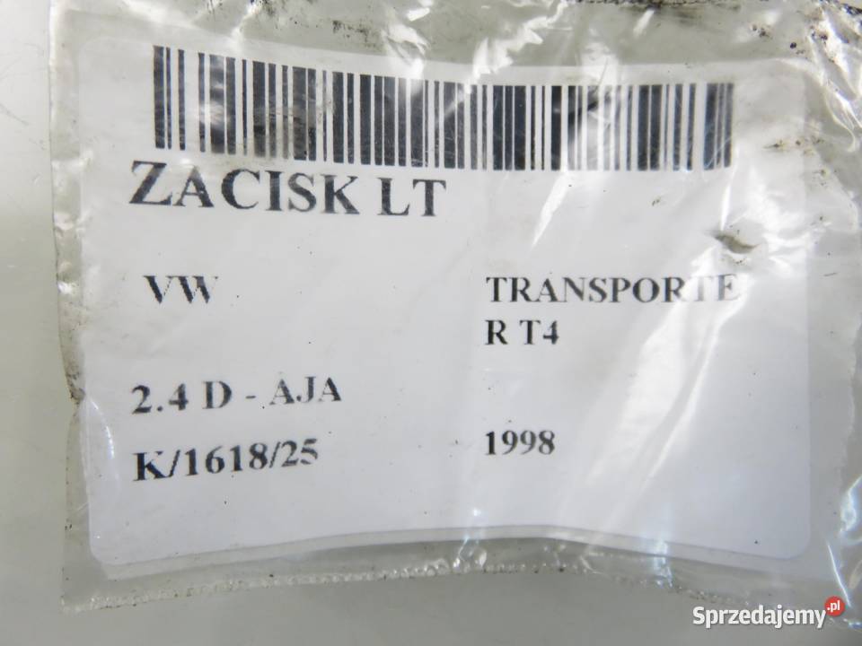 ZACISK LEWY TYŁ VW TRANSPORTER T4 24 D AJA sprzedam