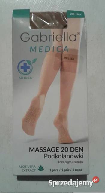 MEDICA Podkolanówki BEZUCISKOWE z efektem masażu podkolanówki opolskie Wołczyn sprzedam