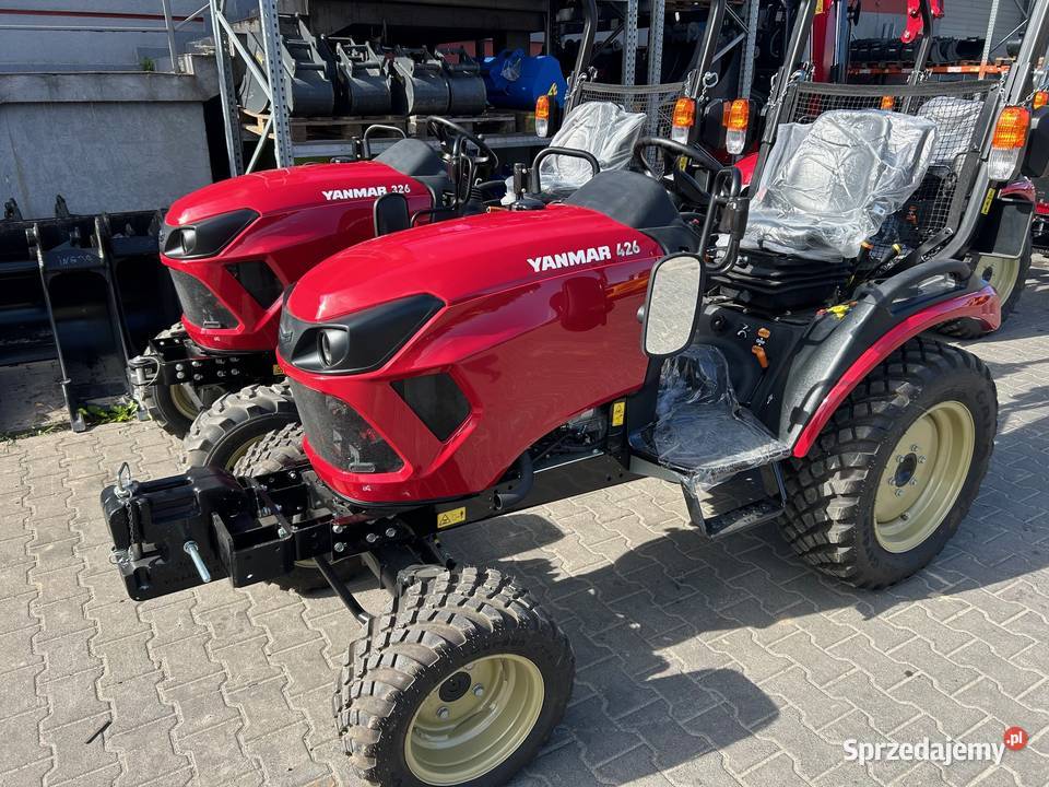 NOWOŚĆ Japoński ciągnik YANMAR SA426 26 4x4 Zaczep dolny Yanmar Łagiewniki Nowe