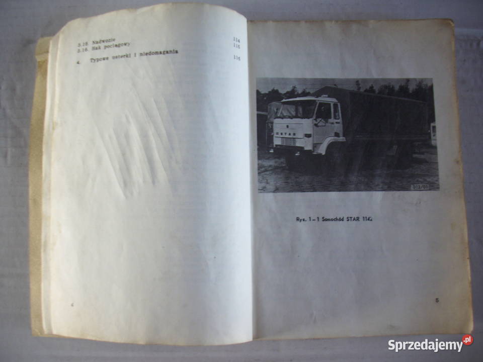 Instrukcja obsługi STAR 1142 wydanie z 1988 r Pozostałe Kielce sprzedam