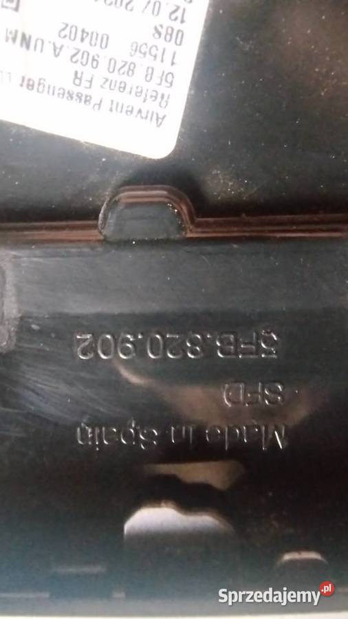 Nawiewy seat Leon IV osobowe Dobrzyca