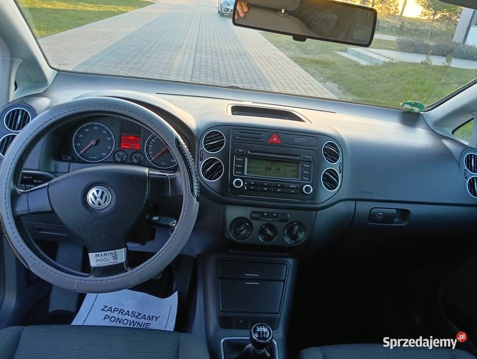 VW Golf V Plus 16 MPI 2006r Sprowadzony 1600cm3 pomorskie Słupsk
