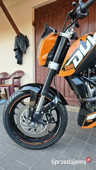 KTM DUKE 125 zarejestrowany w Polsce Zabiele