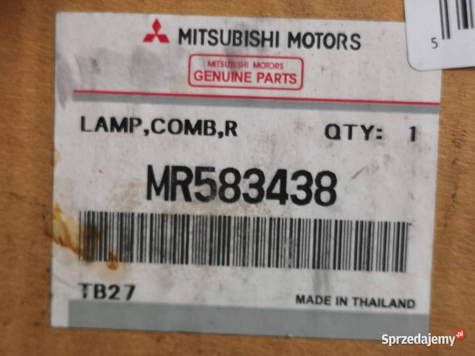 LAMPA PRAWY TYŁ MITSUBISHI L200 25 TD 19962007 sprzedam