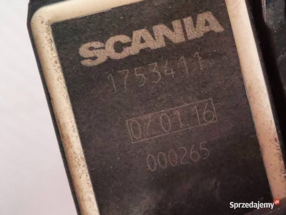Potencjometr Pedał Gazu Scania R 2007 1753411 ciężarowe Pleszew