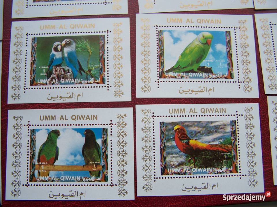 Umm Al Qiwain ZEA 1972 MNH Fauna Ptaki 2