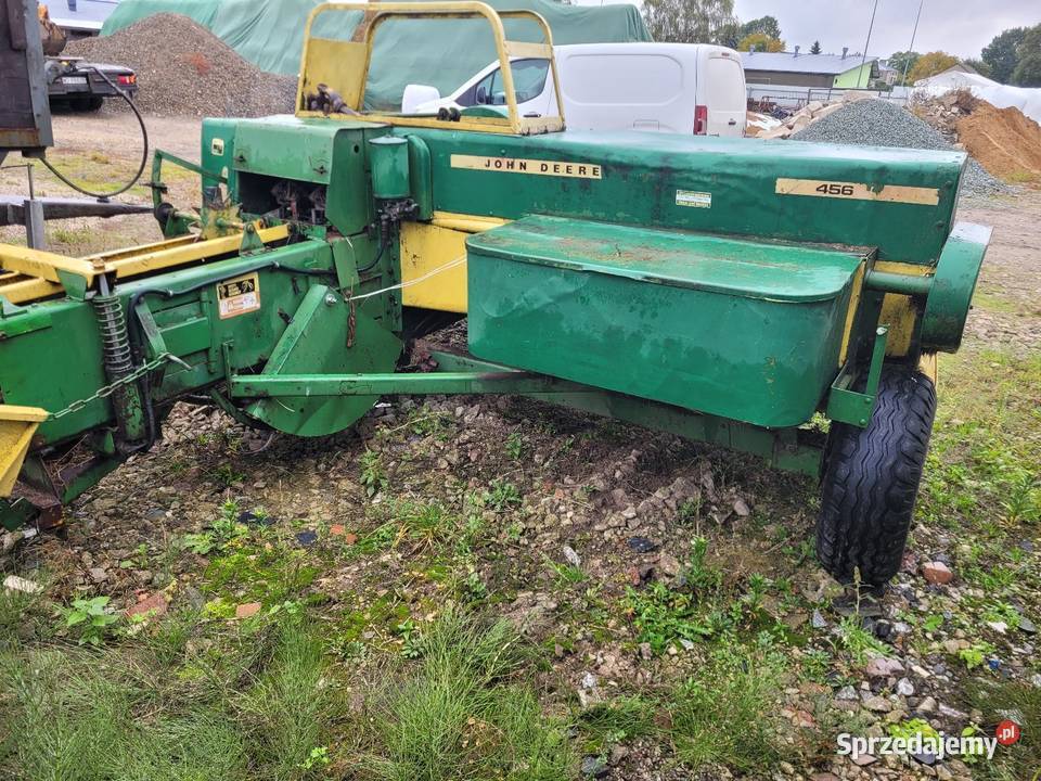 Prasa Kostkująca John Deere 456