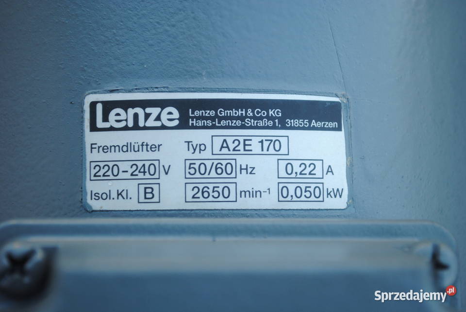 Obce chłodzenie Wentylator osiowy 50W 2650obrmin lubuskie Kargowa