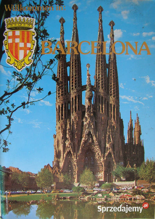BARCELONA Ilustrowany folder turystyczno Limanowa