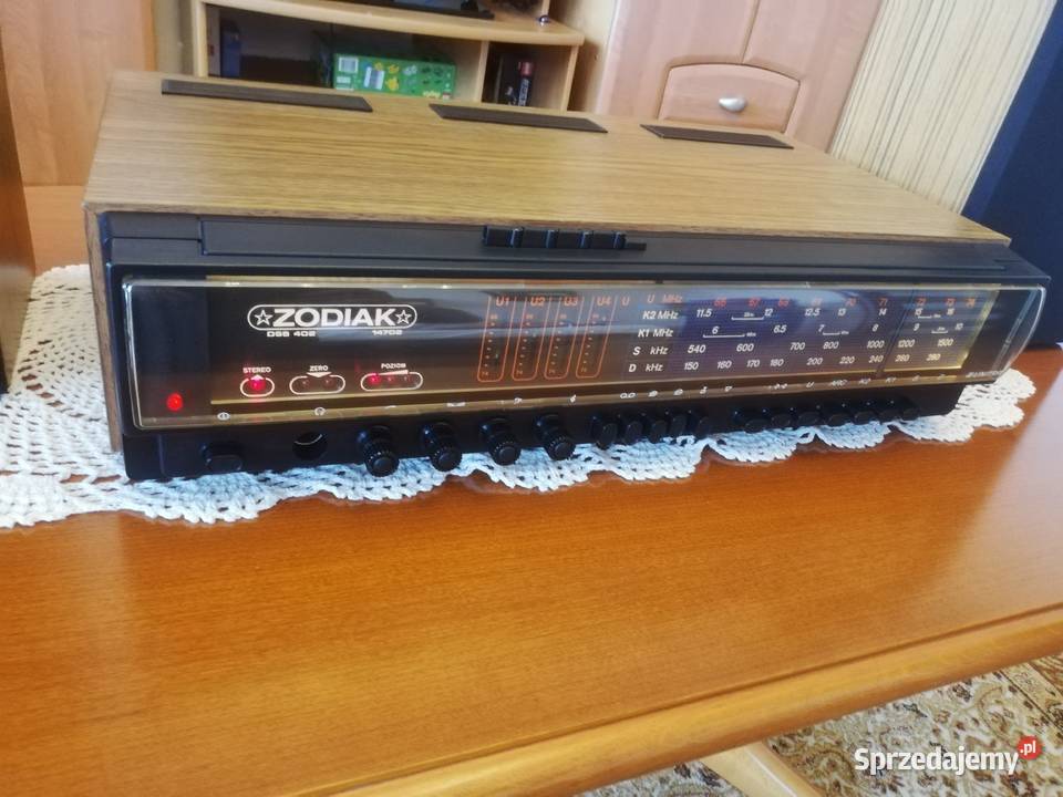 radio zodiak unitra amplituner diora Czarniecka Góra