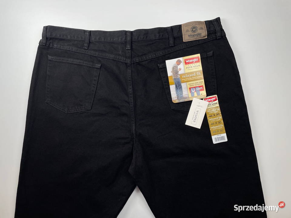Jeansy Wrangler Relaxed fit spodnie jeansowe 4XL podkarpackie Rzeszów