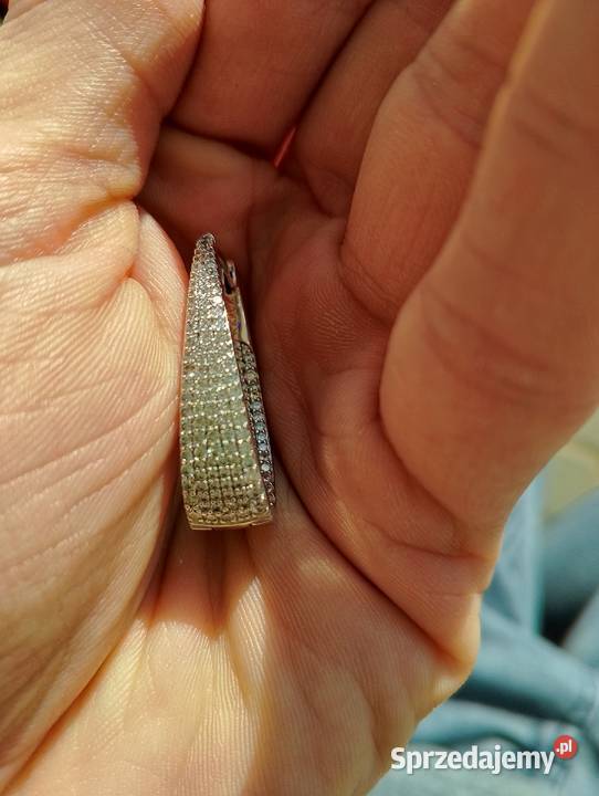 Zawieszka wkruk białe zloto Szczecin