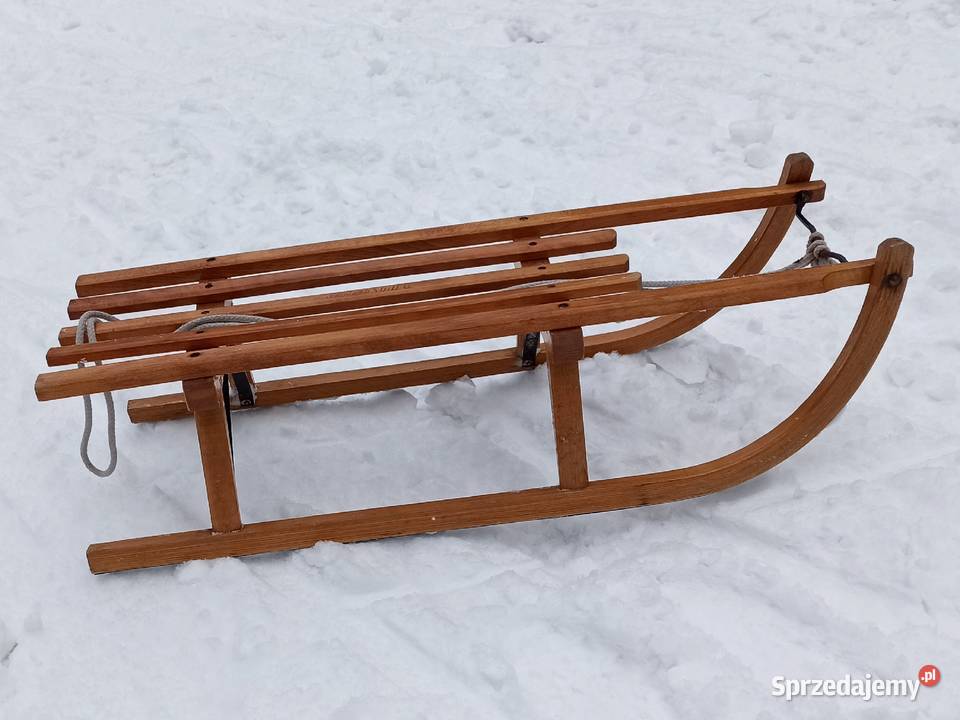 Sanki drewniane Davos Germina dł90 Wrocław