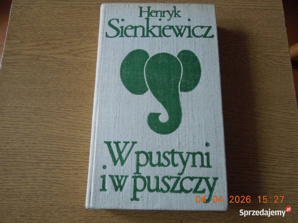 ksiązka henryka sienkiewicza w pustyni i w Częstochowa