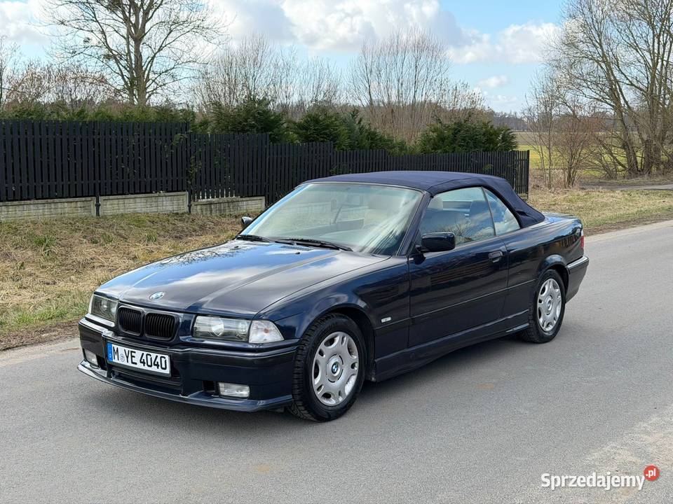 Bmw e36 cabrio 318i manual M Pakiet z VIN Skóry Seria 3