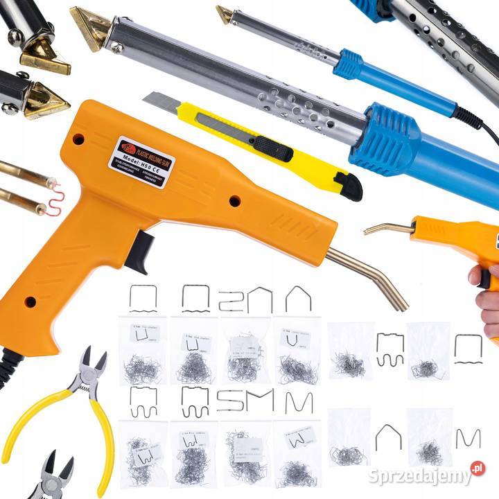 Lutownica Żelazko 80W Zszywacz do Plastiku 200 małopolskie Ludźmierz