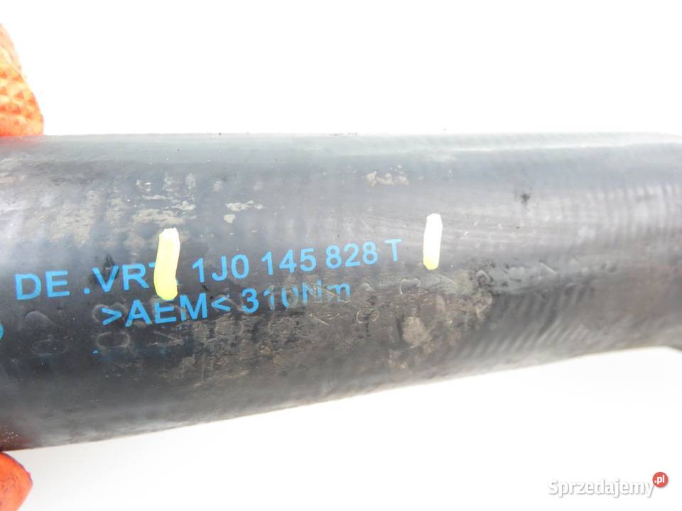 RURA INTERCOOLERA VW GOLF IV 19 TDI 1J0145828T Silniki i osprzęt