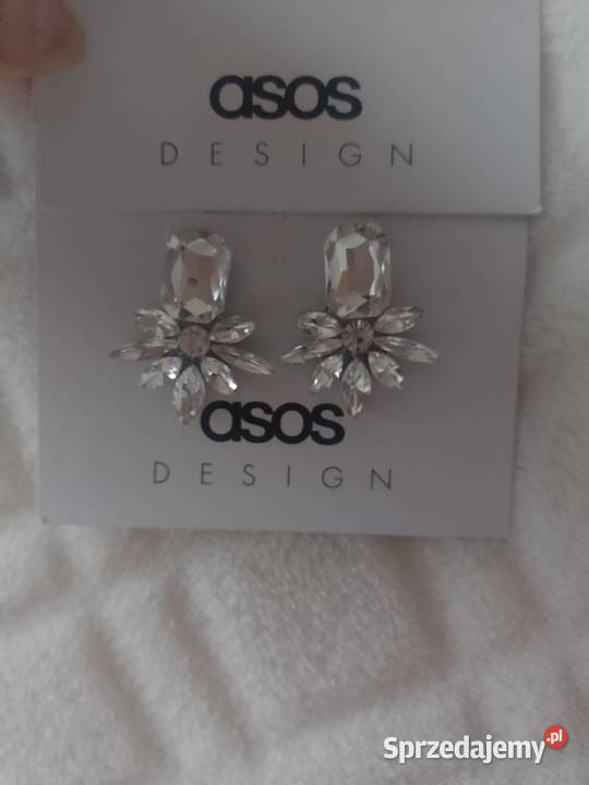 ASOS Bogato zdobione kolczyki z Londynu NOWE Kraków
