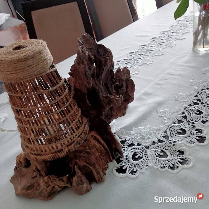 Sprzedam lampkę nocną własnoręcznie wykonaną Rękodzieło Wilków
