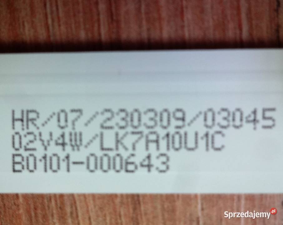 Listwty LED 50hr330m13n01 TV TCL 50P735 50 4k Szczecin