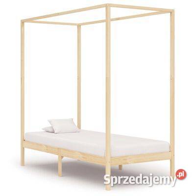 vidaXL Rama łóżka z baldachimem lite drewno Warszawa