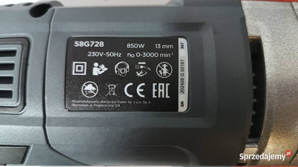 Wiertarka udarowa Graphite 850W Katowice