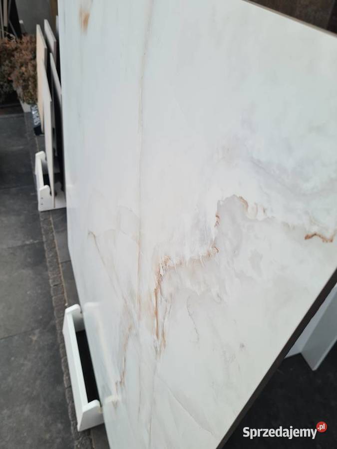 Płytka GRES Onyx Blanco Satin 120x120 GAT I