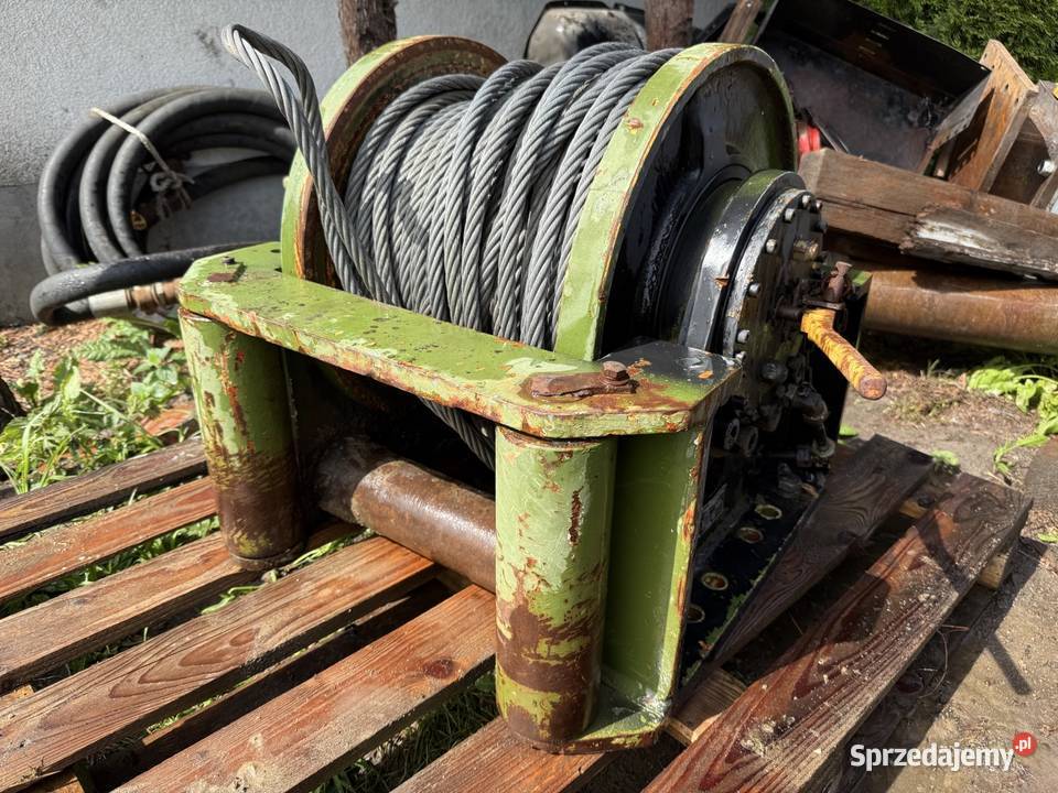 Wciągarka hydrauliczna do ładowarki spycharki Opole
