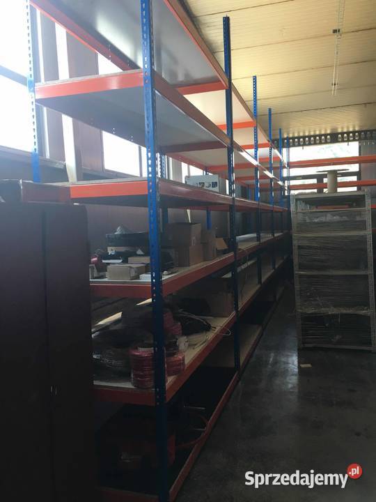 BEZPIECZNE Regały Magazynowe Mocne Trwałe WYSOKA