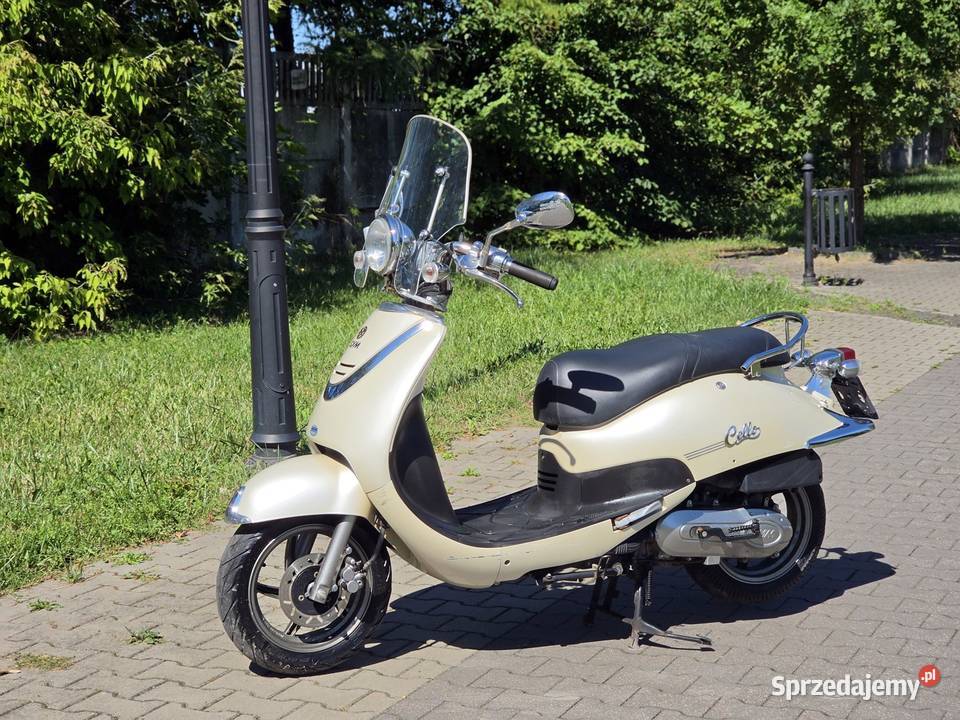 SYM Cello 50 ccm 4t skuter retro styl szeroki wielkopolskie sprzedam