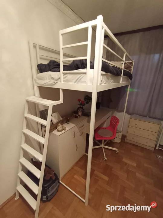 Łóżko młodzieżowe antresola