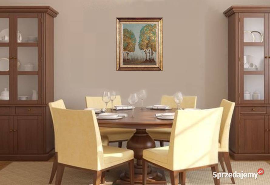 Obraz abstrakcja Drzewa Lublin