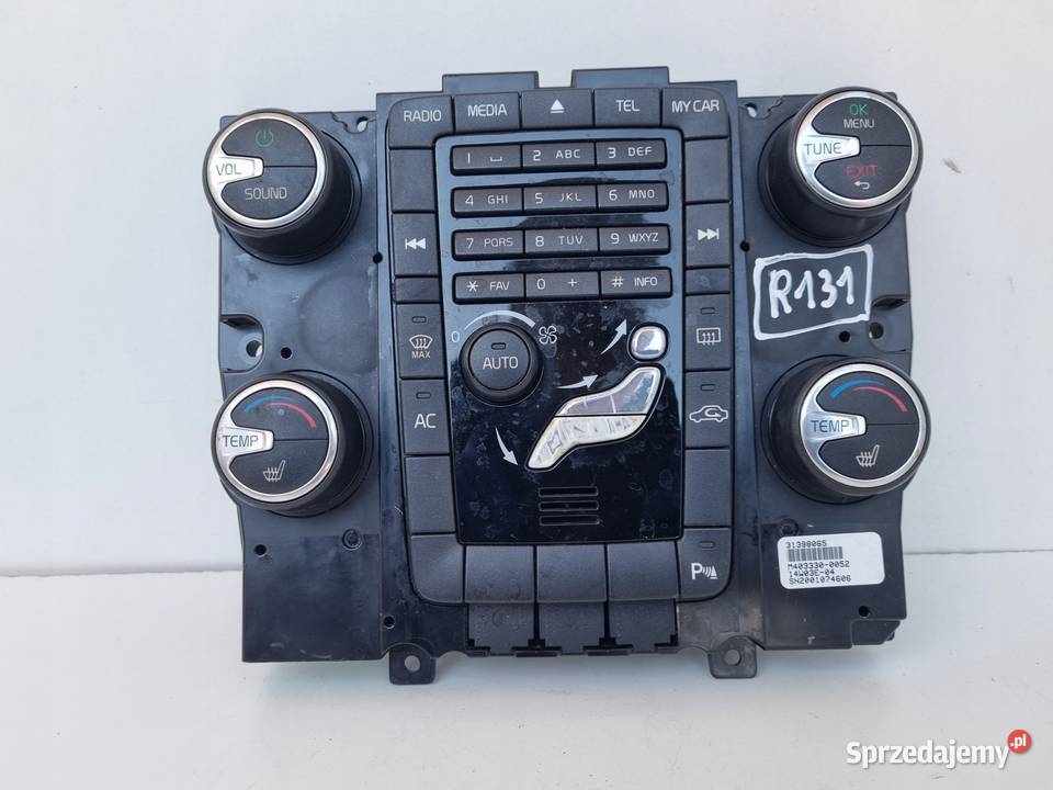 PANEL KLIMATYZACJI Volvo S60 II V60 I XC60 I