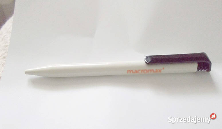 plastikowy długopis biało czarny biały długopis Olsztyn