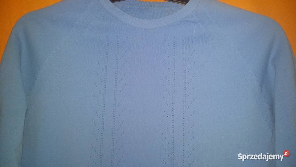 Bluzka z długim rękawem niebieskaBistor długi Bluzki i koszule Łódź