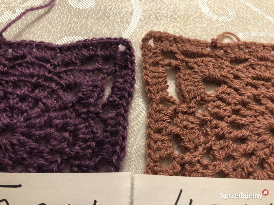 Kwadrat babuni na pledy poduszki narzuty