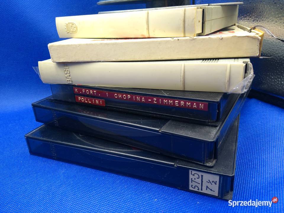 Szpule Taśmy magnetofonowe BASF Agfa 4 18 5 mazowieckie Warszawa