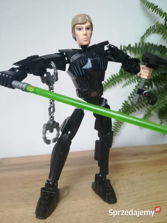 Zabawka Rycerz czarny nowy model do składania 5 lat+ Głogów