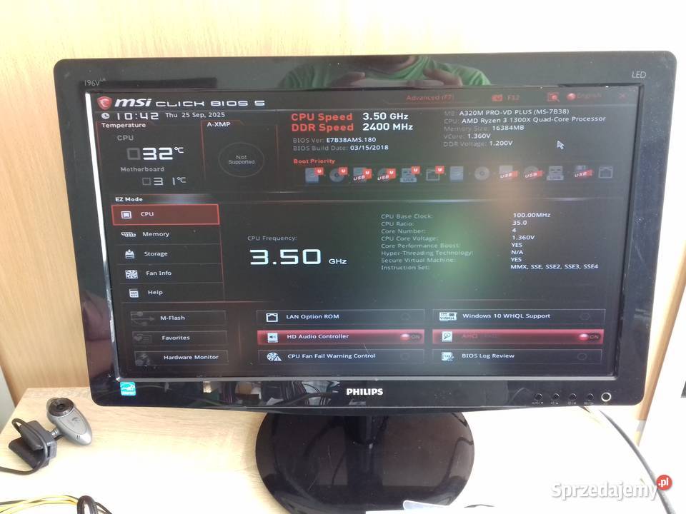 AMD Ryzen 3 1300X AE 4x35GHz AM4 8MB Sprawny Bydgoszcz