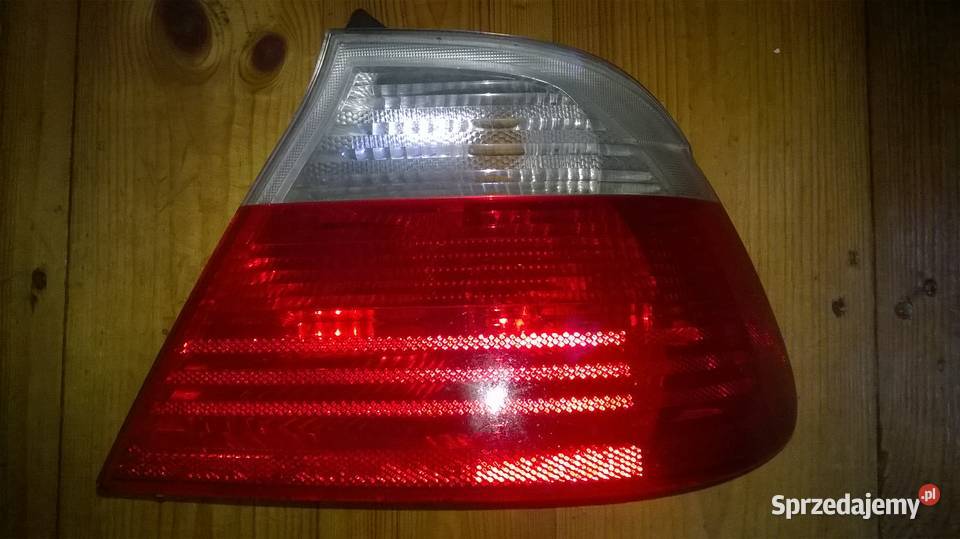 Prawa tylna lampa E46 cabrio biały kierunkowskaz osobowe Poręba sprzedam