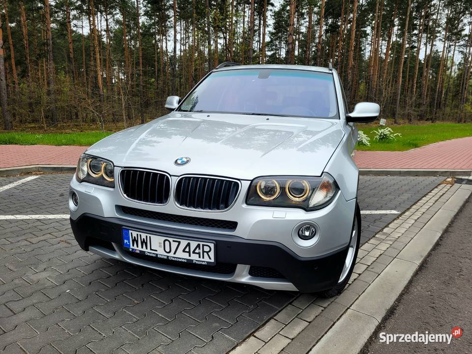 BMW X3 Bezwypadkowy, Automat, 4x4, Hak, Panorama, Czujniki