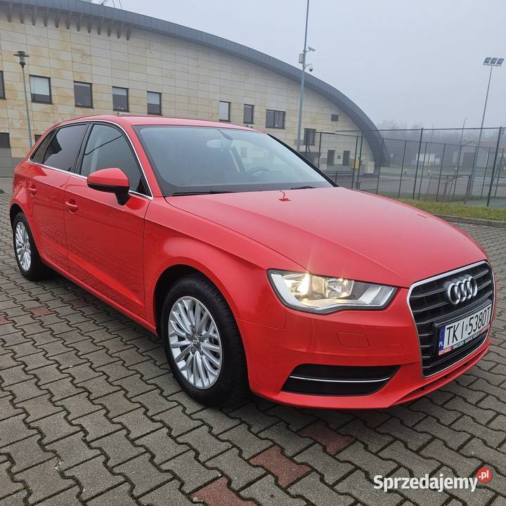 AUDI A3 2013R 5DRZWI 160 przebiegu16 TDI ESP świętokrzyskie Chęciny