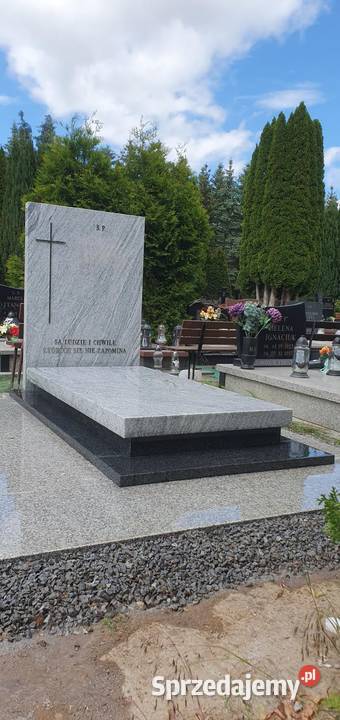 Nagrobek na piwnicęgrobowiec wiscount white Świdnica sprzedam