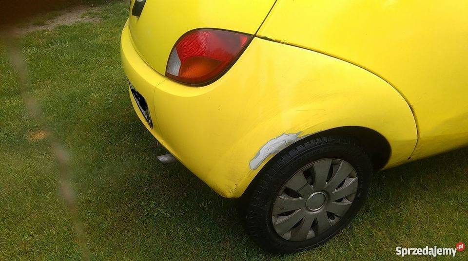 Ford Ka żółty Komorniki