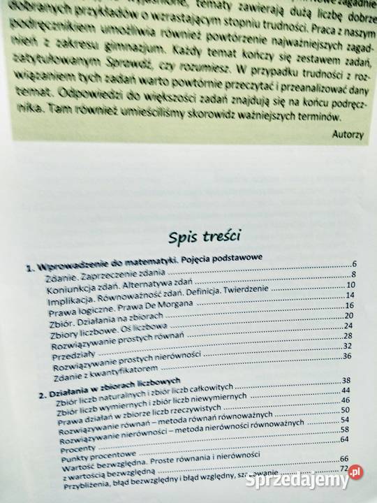 Matematyka Pazdro 1 ponadgimnazjalne mazowieckie Warszawa