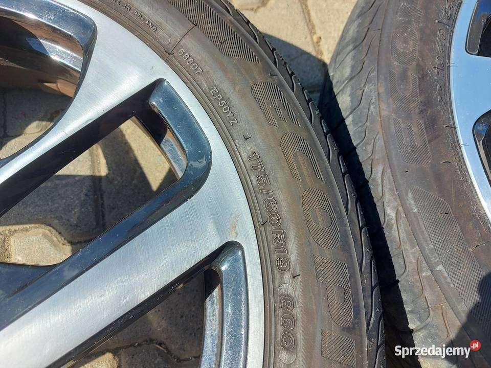 BMW i3 i01 REX Koła alufelgi 55x19 Bridgestone Samochodowe